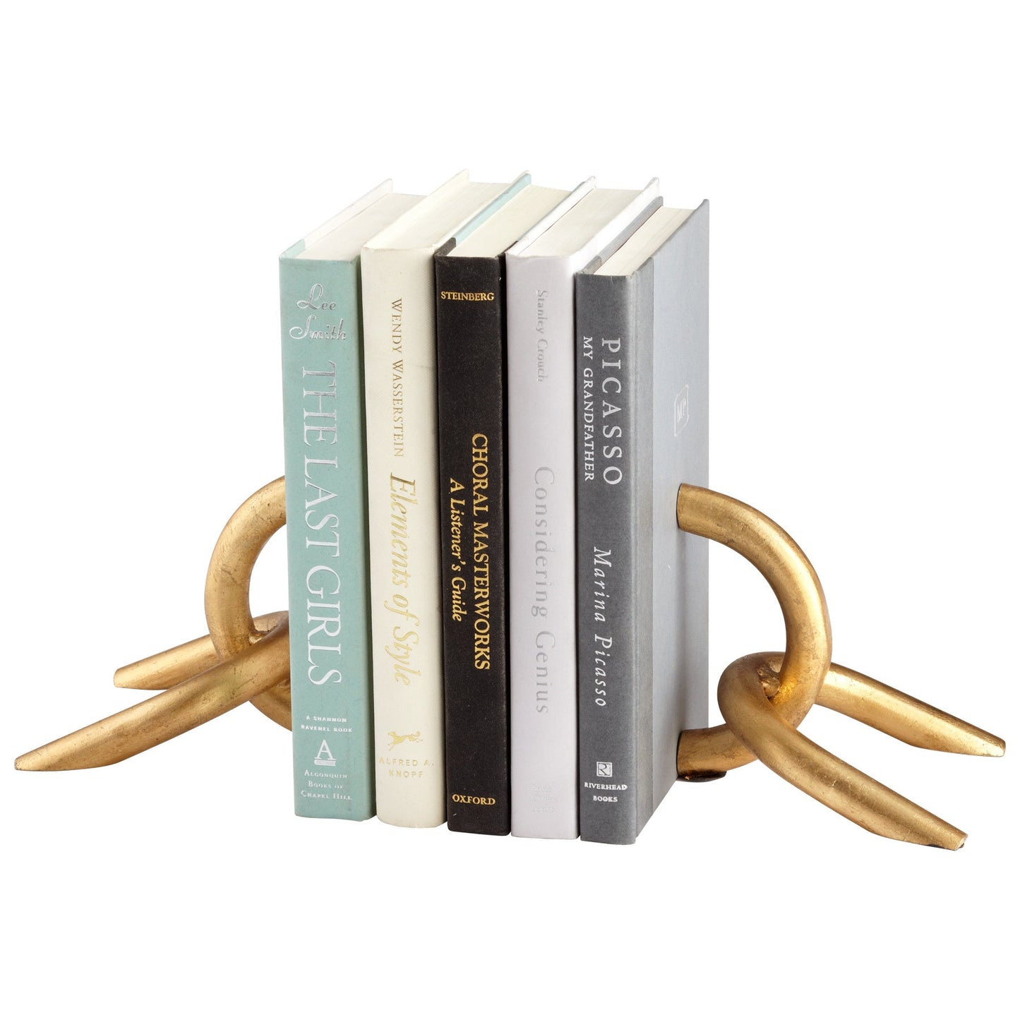 Goldie Locks Bookends – | Gold – Medium