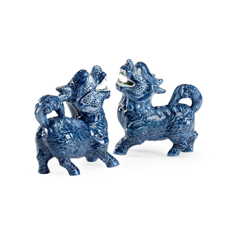 Blue Foo Dogs (Pr)