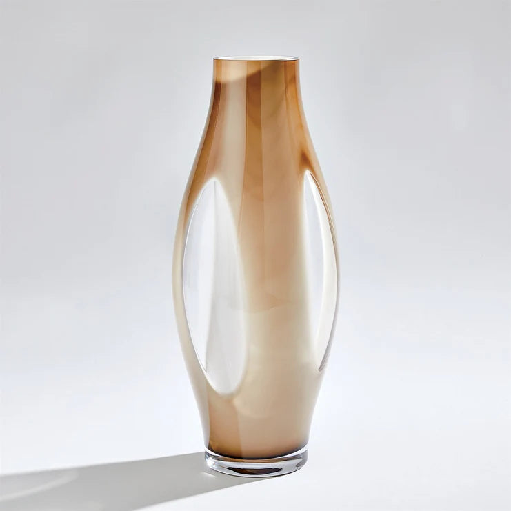 Fly Through Vase-Topaz- LARGE