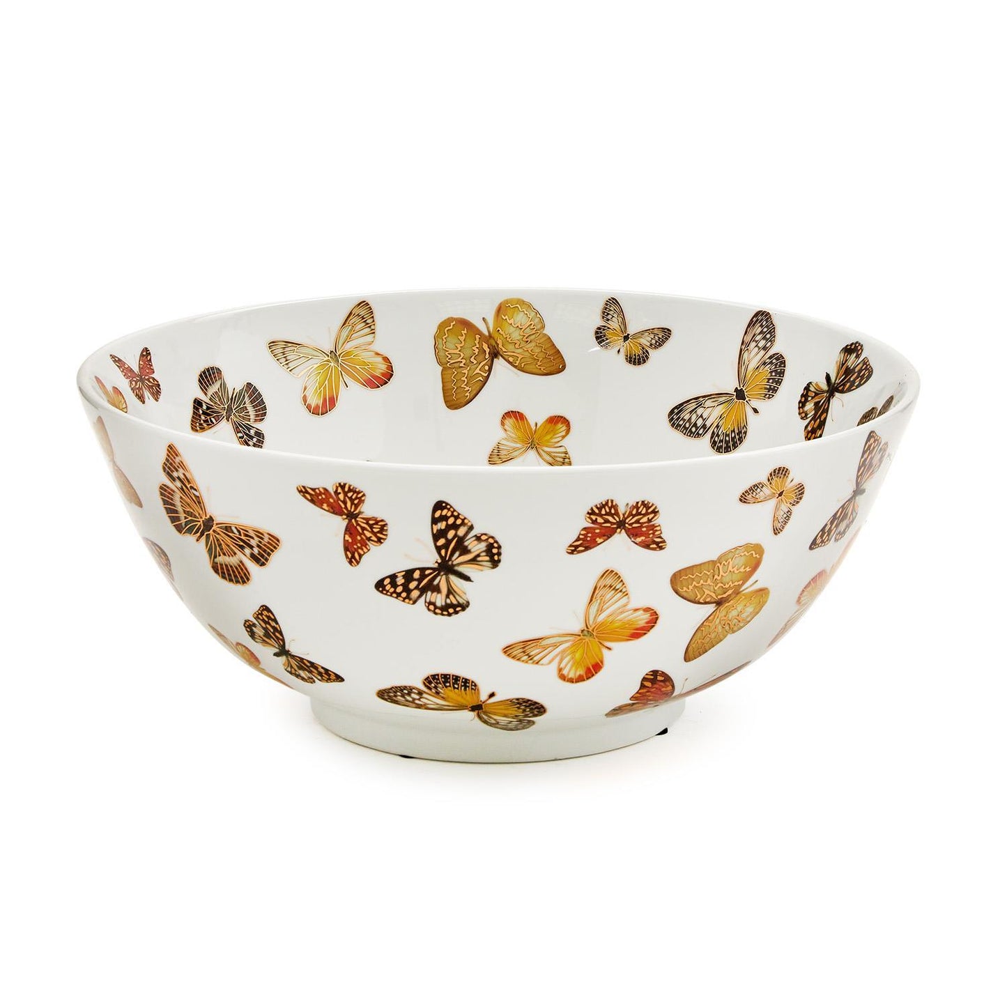 Butterfly Garden Decorative Bowl - Ceramic