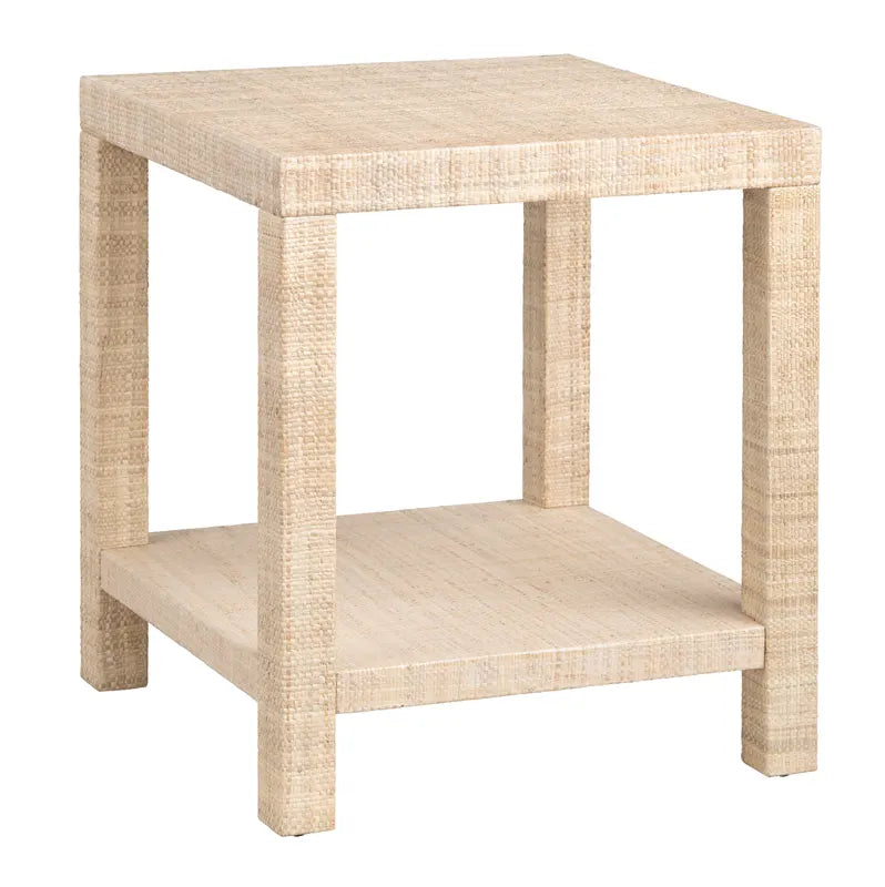 PROVIDENCE RAFIA END TABLE