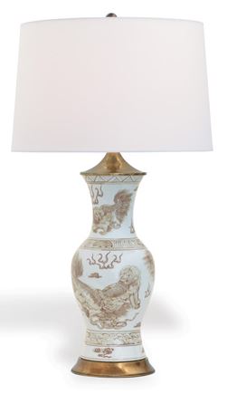 Chow Brown Lamp