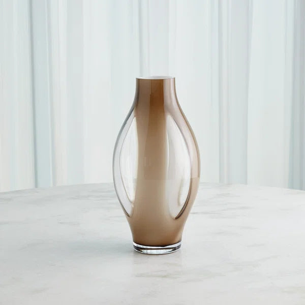 Fly Through Vase-Topaz - SMALL