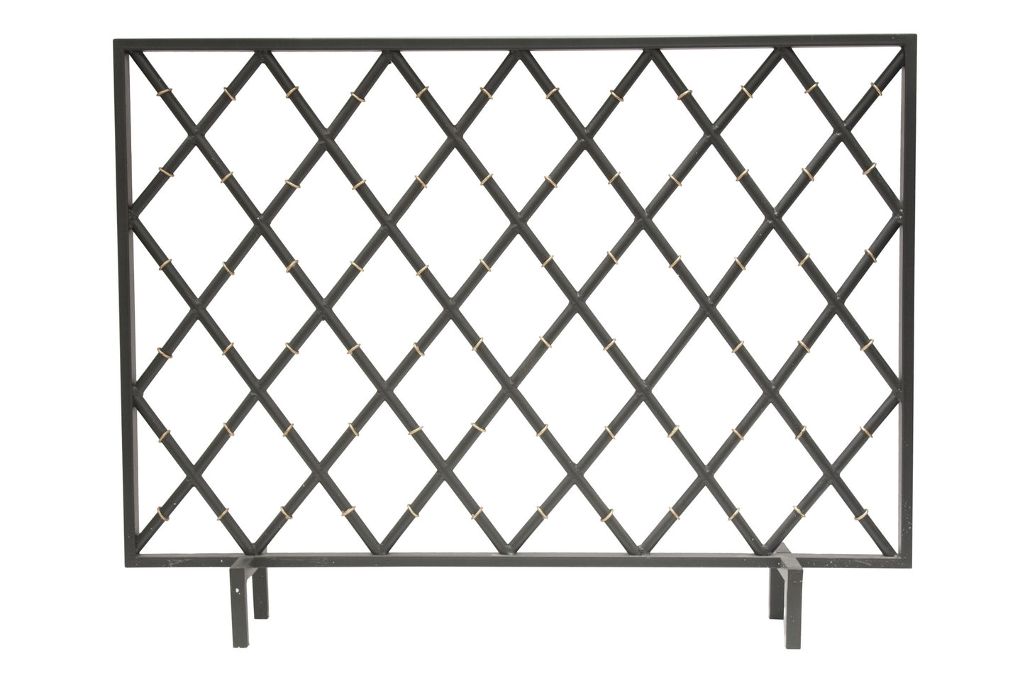 Black Bamboo Firescreen