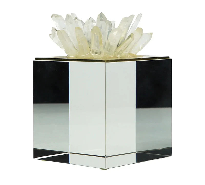 Quartz Flower on Acrylic- medium