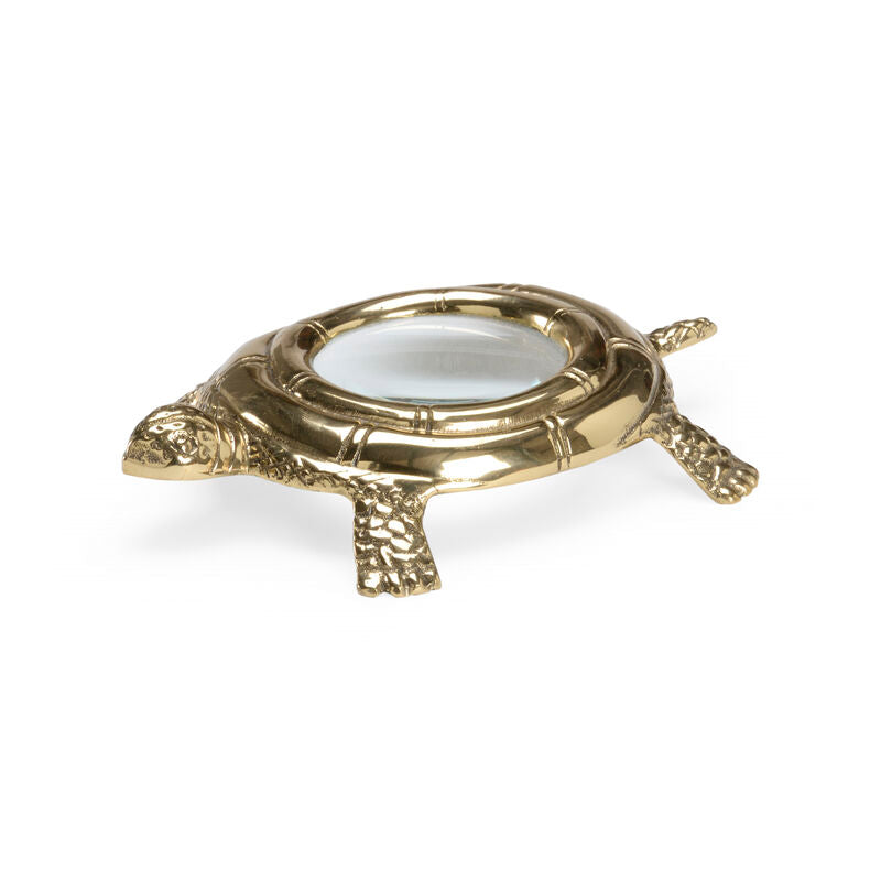 Turtle Magnifier - Brass