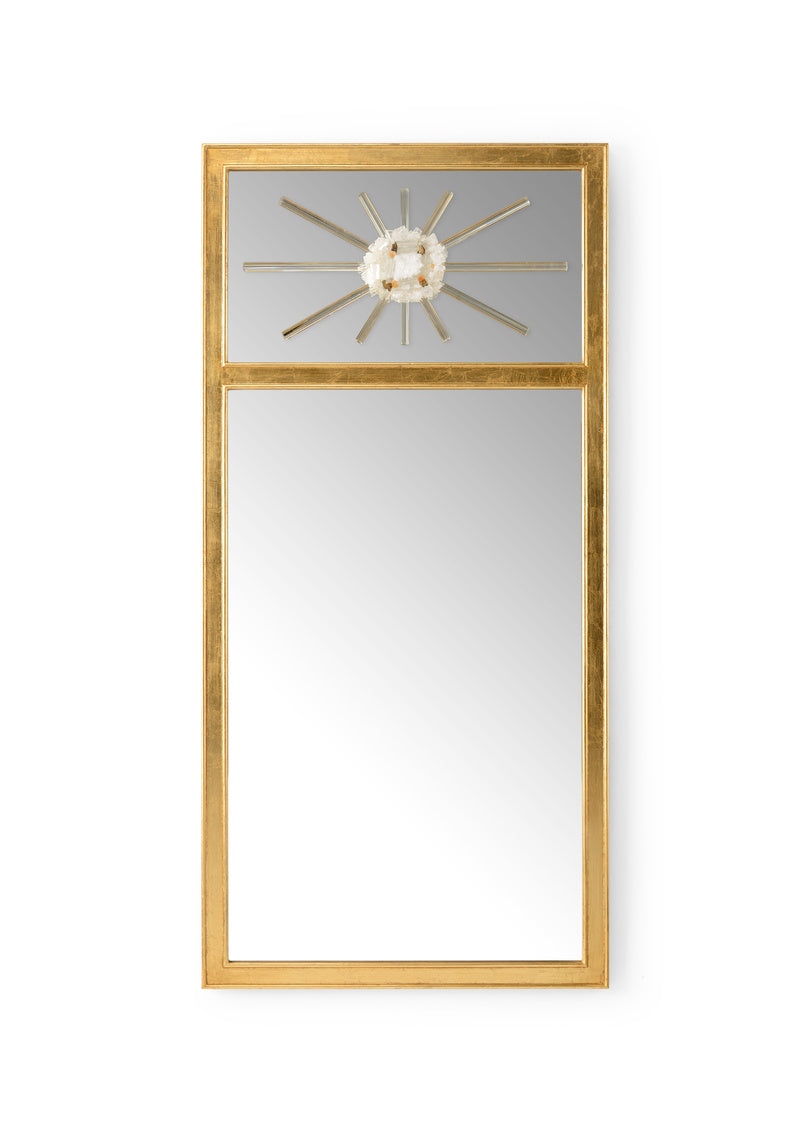 Crystal Trumeau Mirror