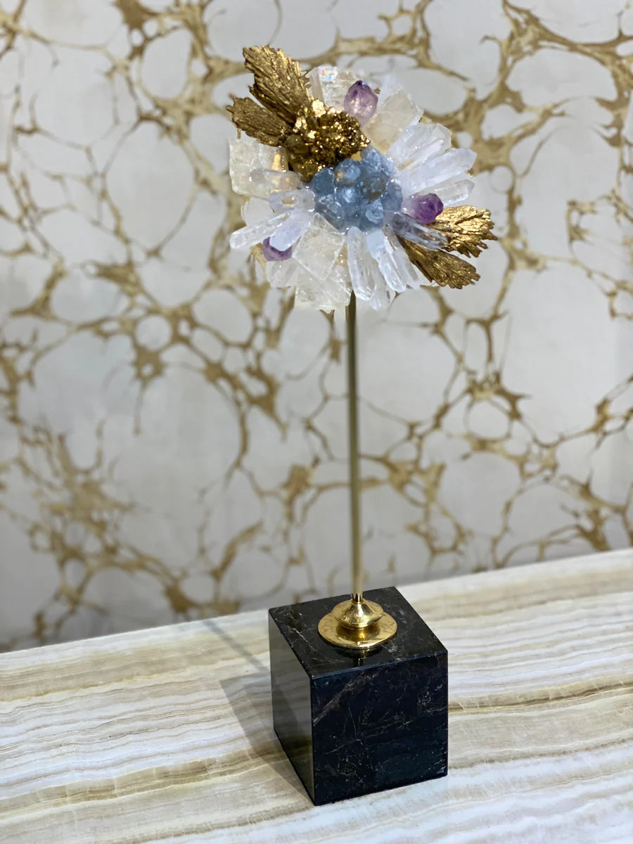 Ella Stone And Gem Ornament - Medium