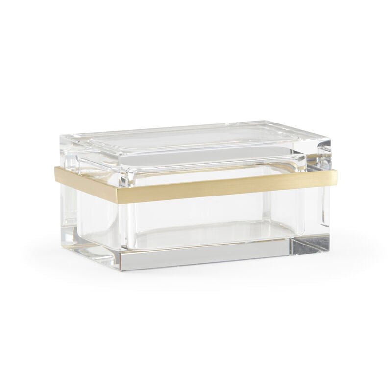 Rectangular Crystal Jewel Box