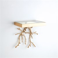 Twig Wall Bracket-Brass