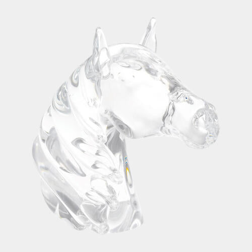 Thoroughbred Horse Head-Sm
