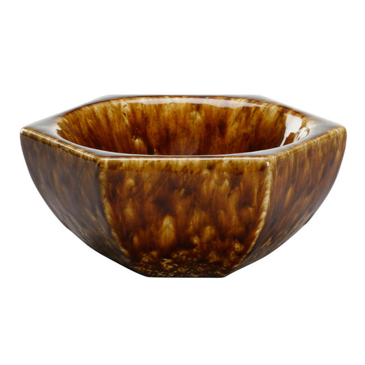 TORTOISE HEXAGONAL BOWL