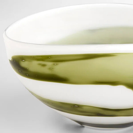 Denali Glass Decorative Bowl