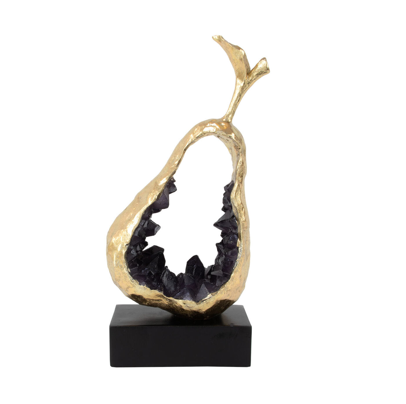 Gold Pear Silhouette