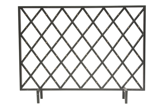 Black Bamboo Firescreen
