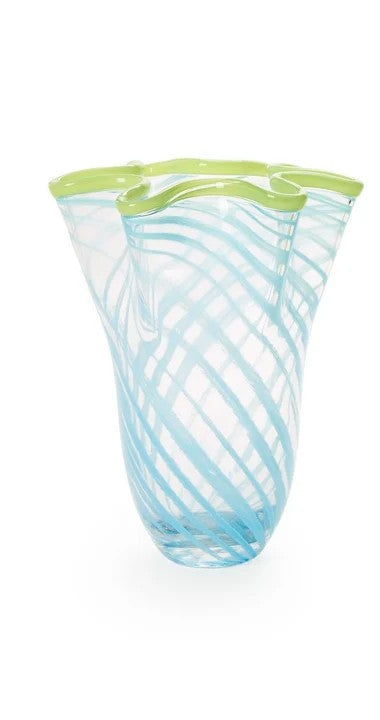 Rialto Flare Vase-green