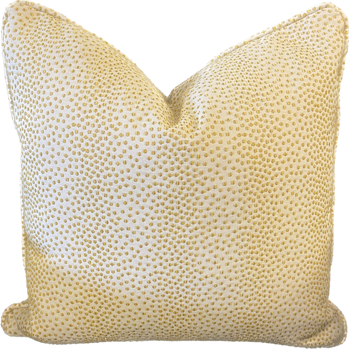 YELLOW DOT PILLOW