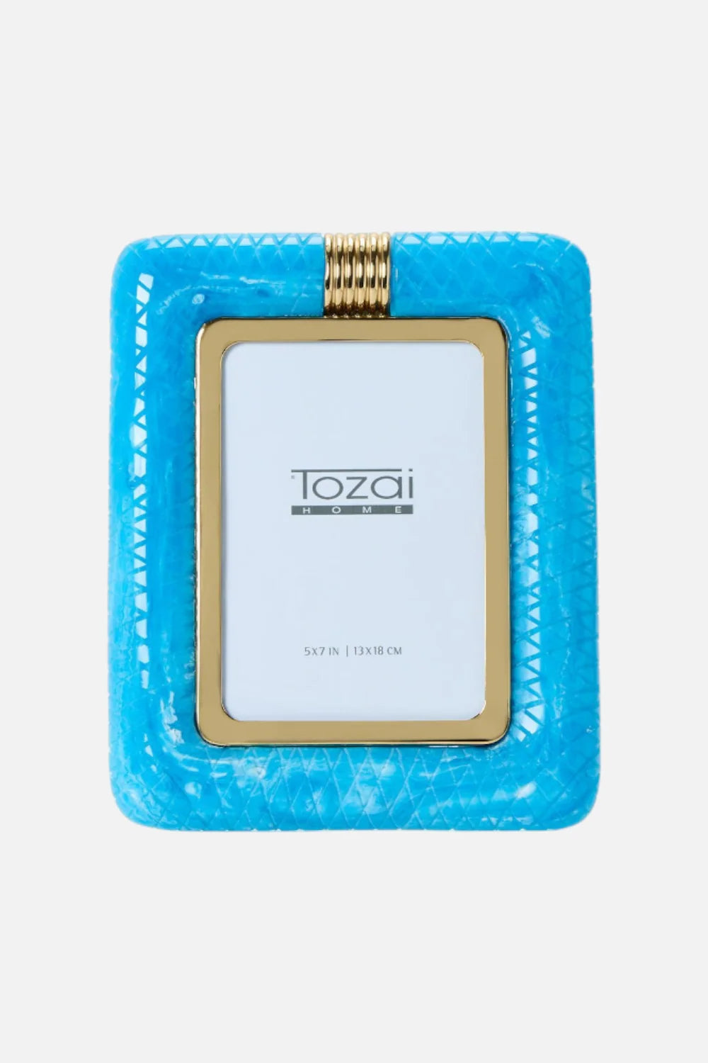 Opulence 5" x 7" Peacock Blue Photo Frame