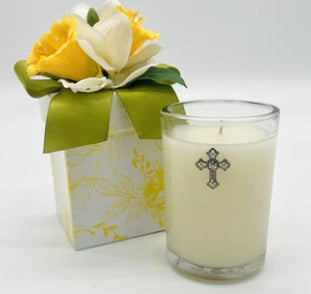 Lemon Sorbet 8 oz. Flower Box Candle