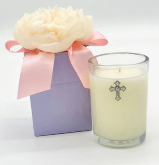 Spring Hyacinth 8 oz Flower Box Candle