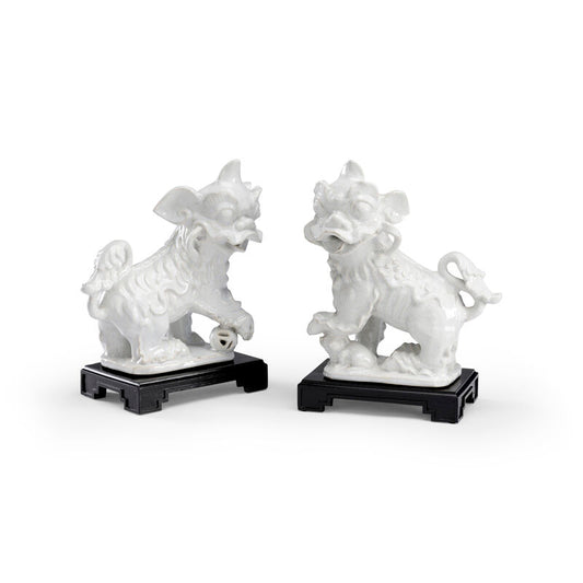 White Chinese Dogs (Pr)