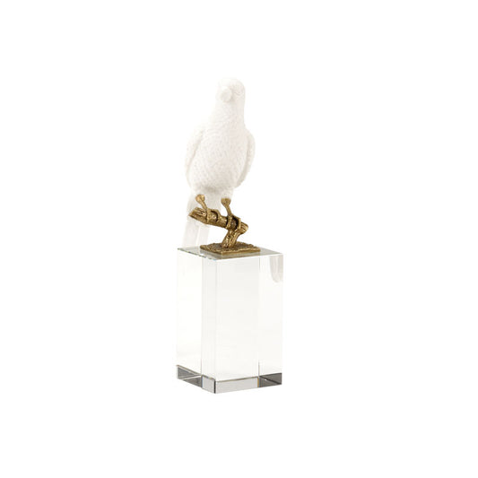 Parrot On Crystal - Square (Lg)