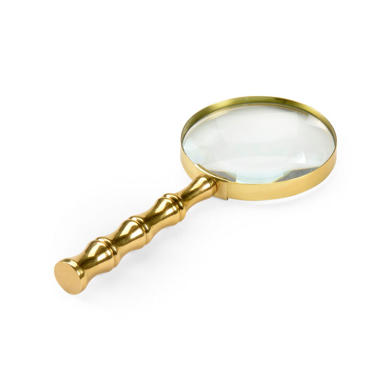 Bamboo Magnifier - Brass