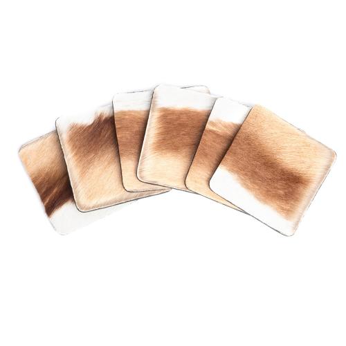 SPRINGBOK HIDE COASTERS