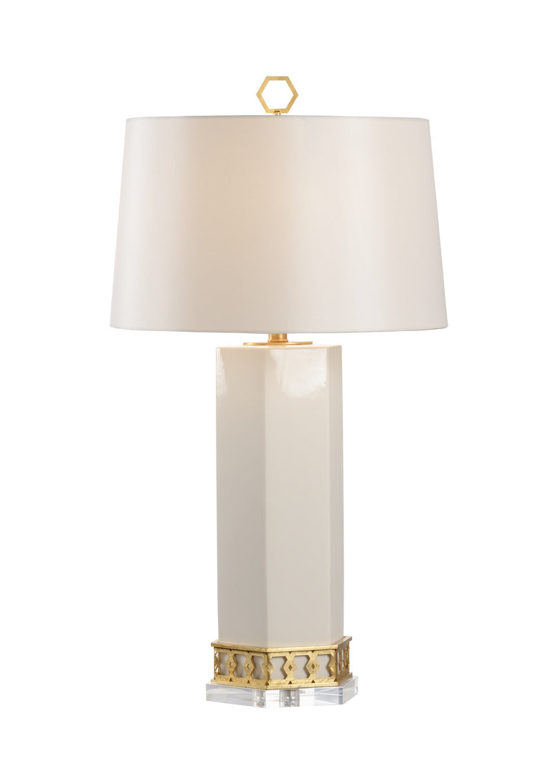 Miriam Table Lamp - White